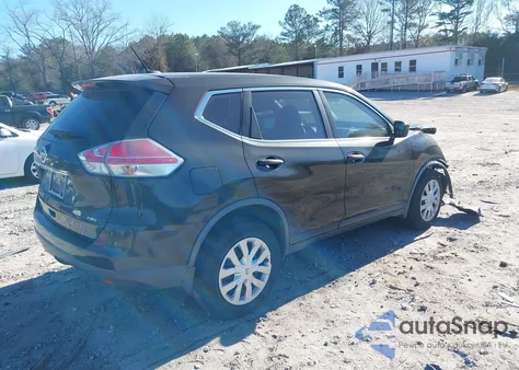 2016 Nissan Rogue S из США, поврежденный, VIN JN8AT2MV2GW152628